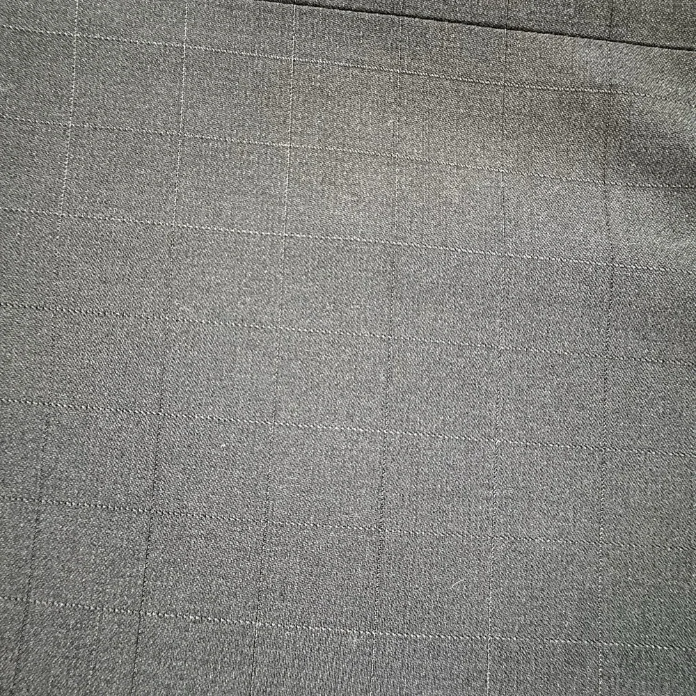 Caravelli Sport Coat Men's 42R Black Windowpane Y2K Superior 150s Hand Tailored